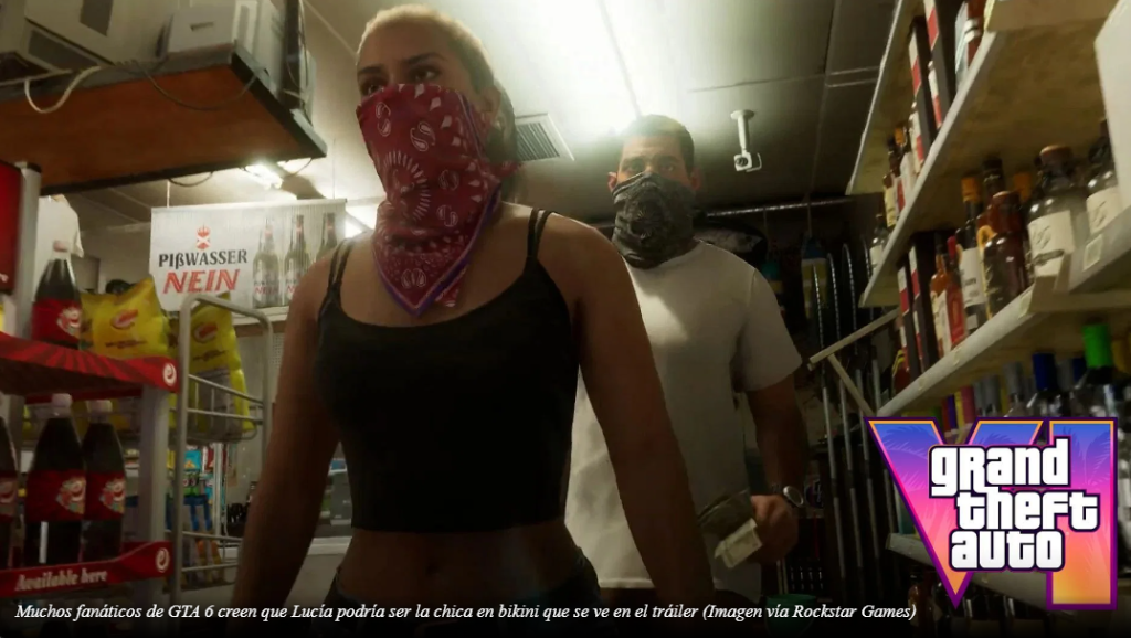 Es Luc A La Chica Del Bikini En El Tr Iler De Gta Los Fan Ticos