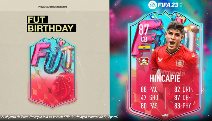 FIFA 23 FUT Birthday Piero Hincapie objetivo: cómo completarlo, consejos, trucos y más