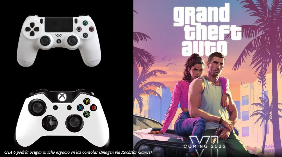 GTA 6 ocupará 200 GB de espacio de almacenamiento en PS5 y Xbox Series X/S: se explora el rumor